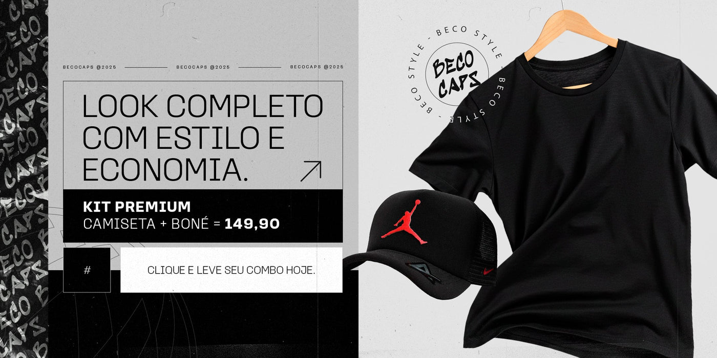 Kit camiseta + Boné