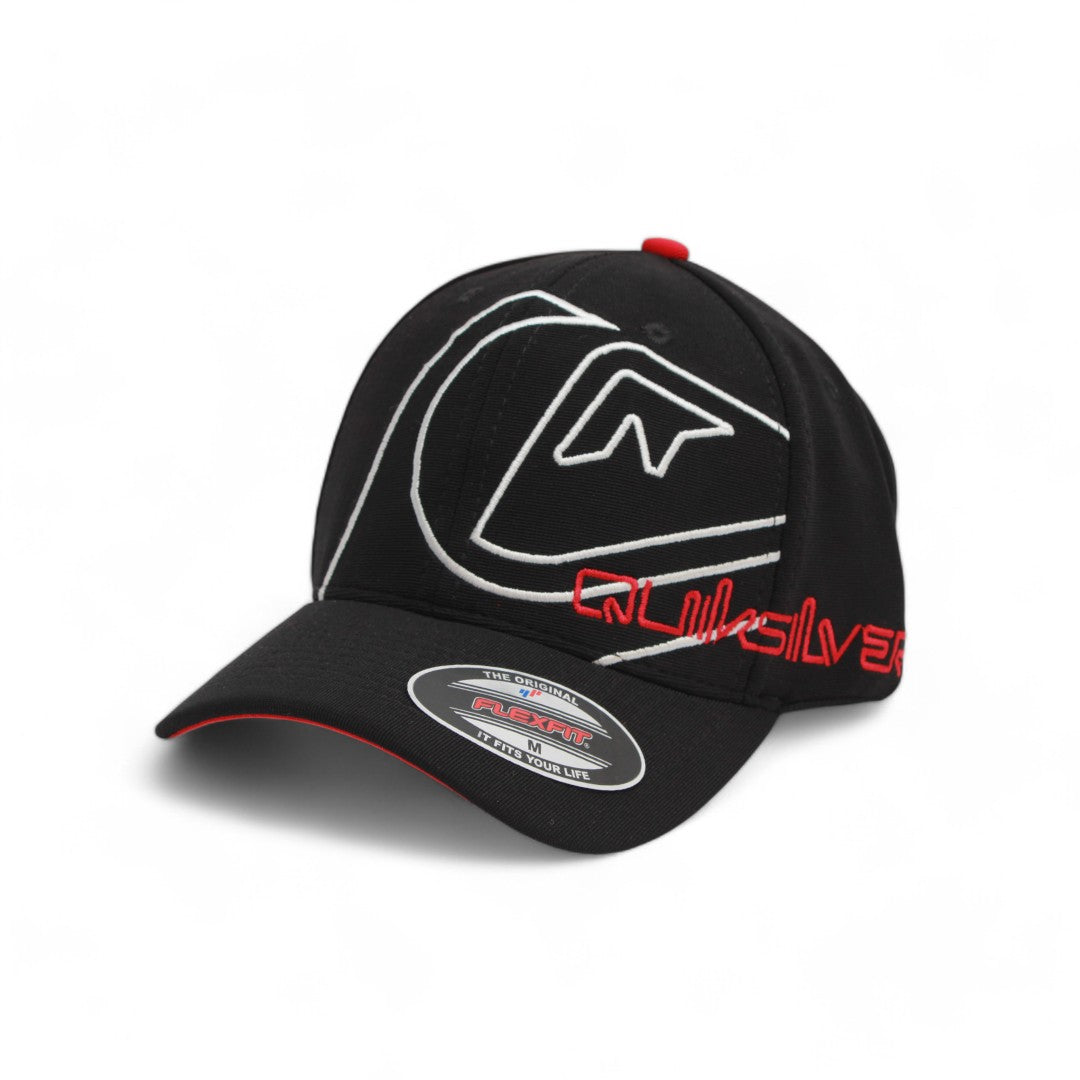 Boné QuikSilver Flex Side Omni Black Bordado