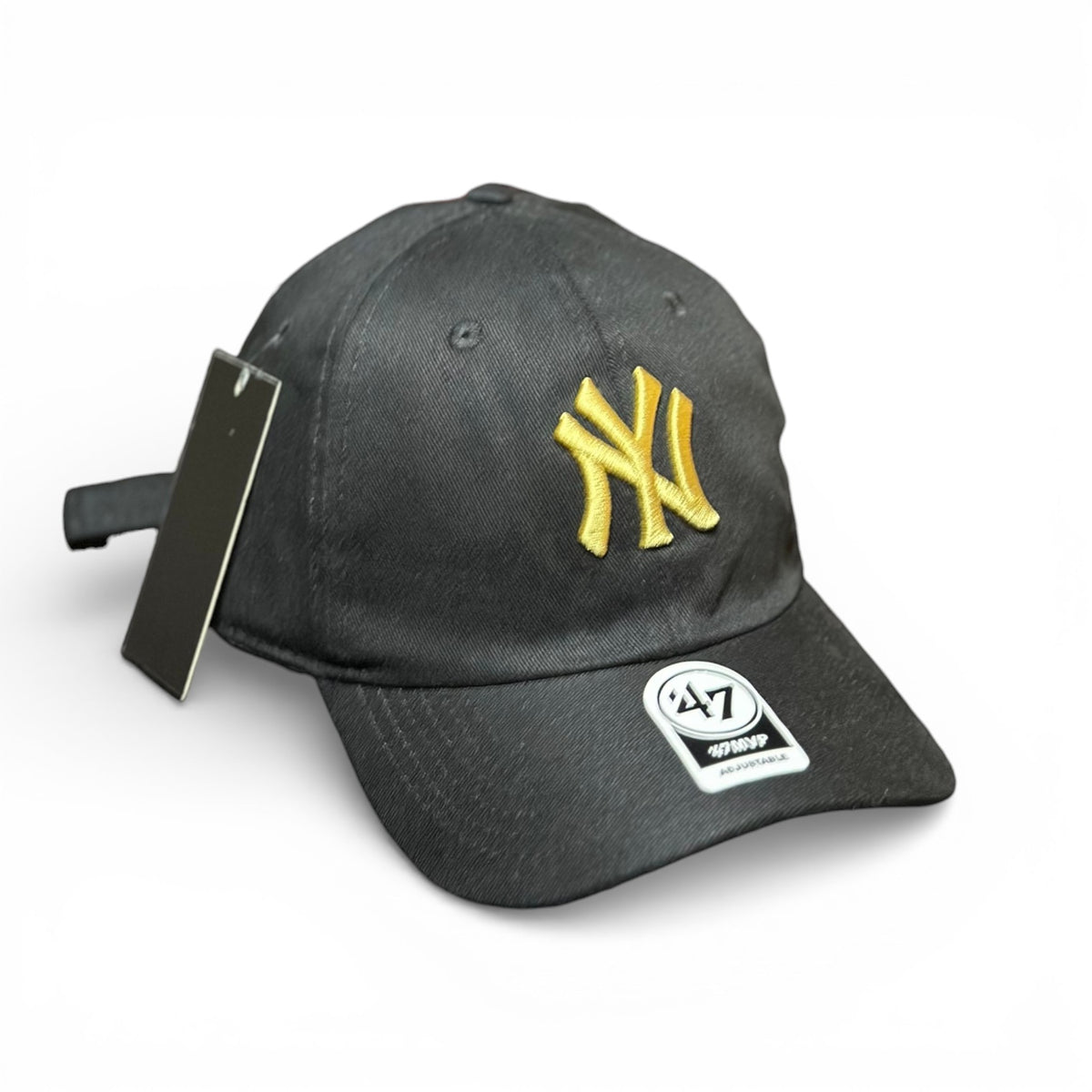 Boné New Era Dad Hat Preto e Dourado