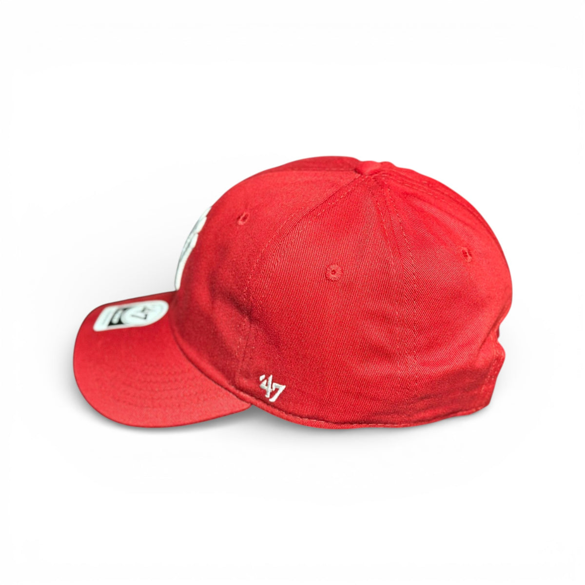 Boné New Era Dad Hat Vermelho e Branco