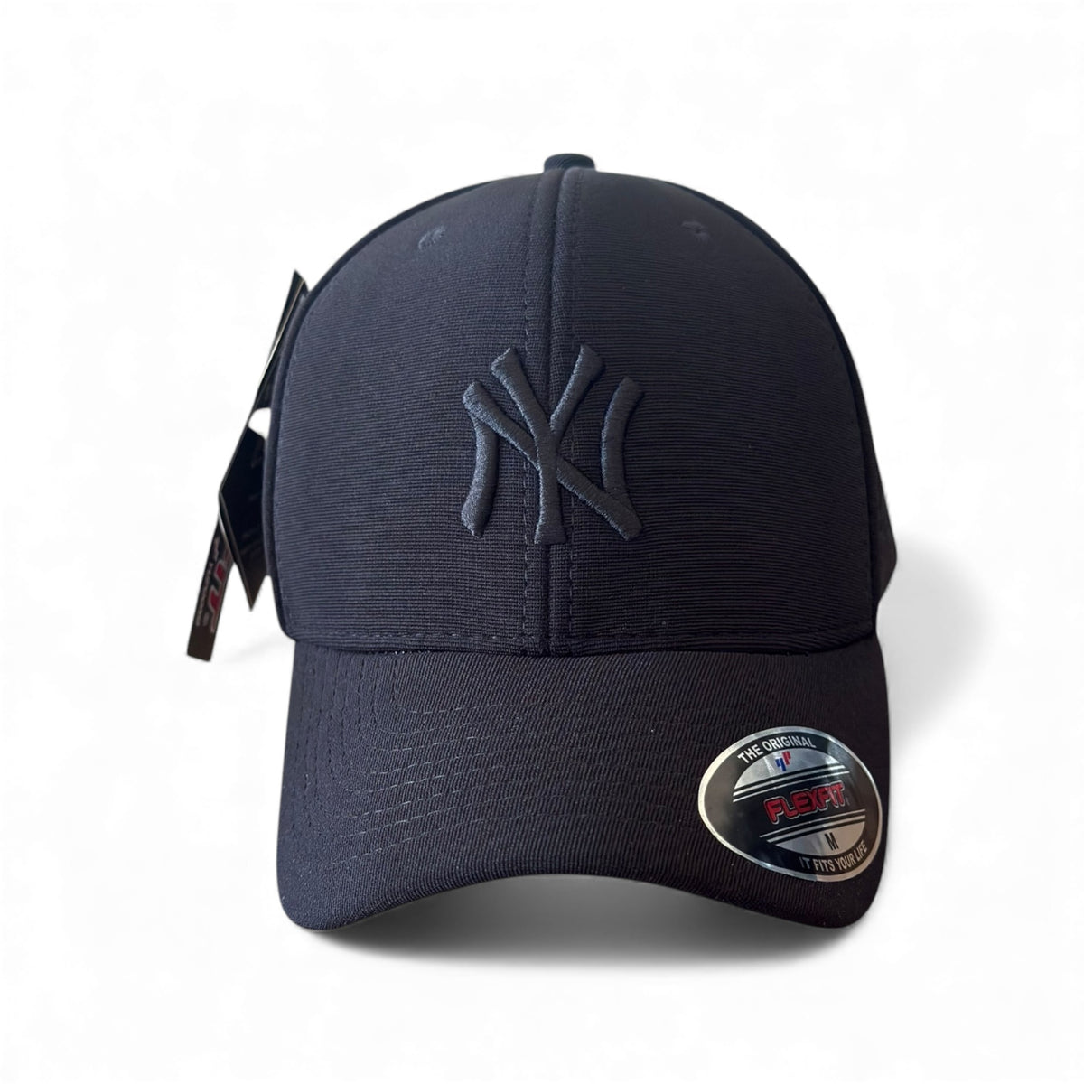 Boné New Era Flex Preto e Preto