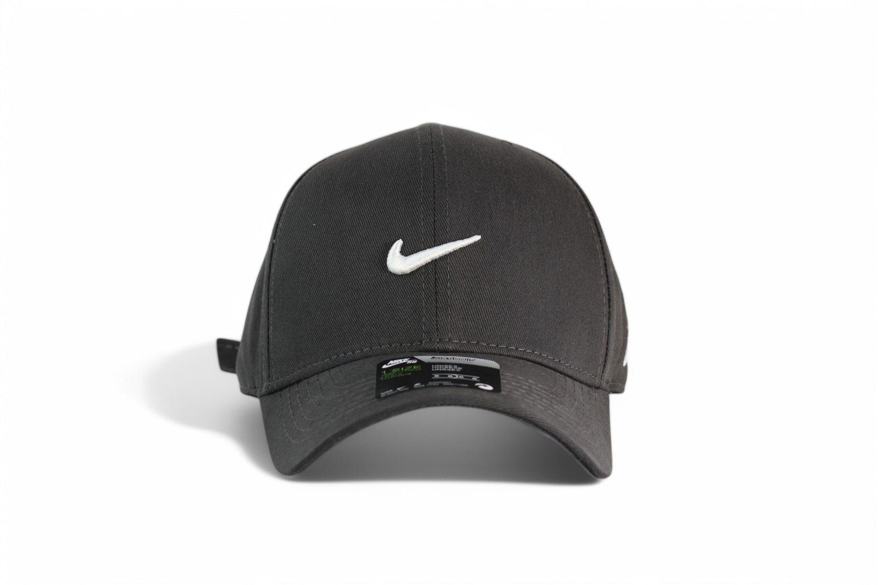 Boné Nike Club Strapback Chumbo e Branco