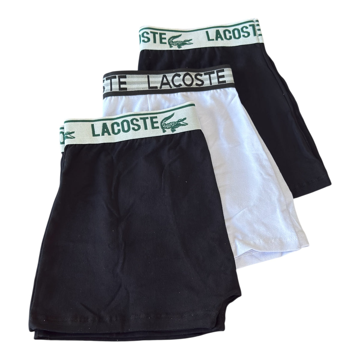 Kit 3 Cuecas Lacoste