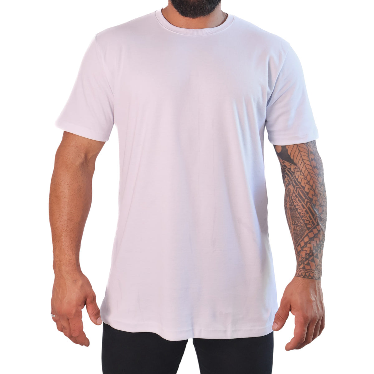 Camiseta Oversized Básica Branca
