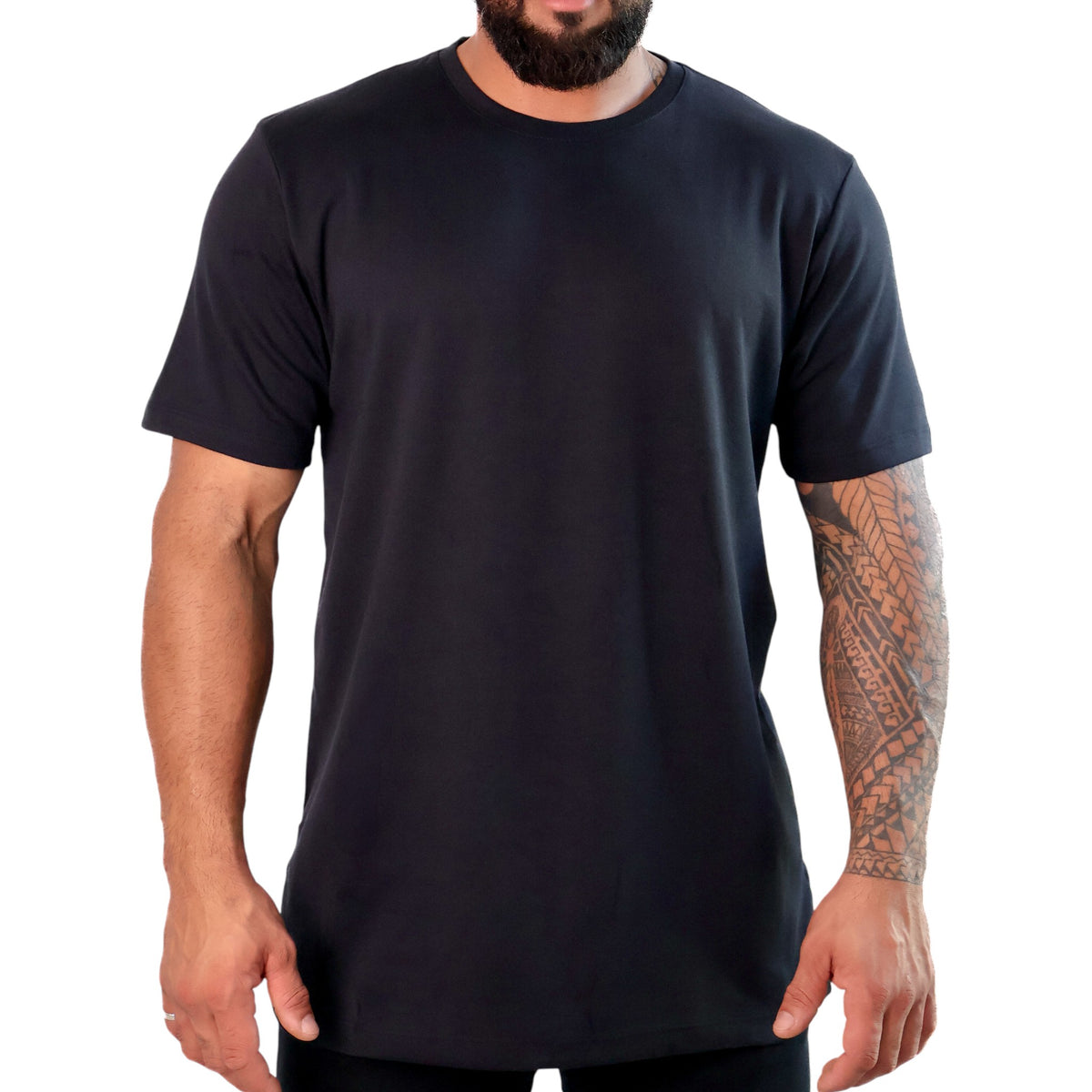 Camiseta Oversized Básica Preta