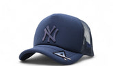 Boné Trucker New Era Azul Marinho Inteiro