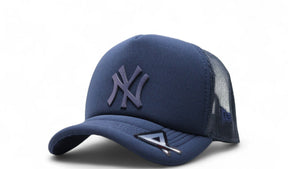 Boné Trucker New Era Azul Marinho Inteiro