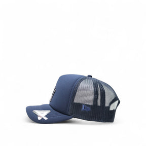 Boné Trucker New Era Azul Marinho Inteiro