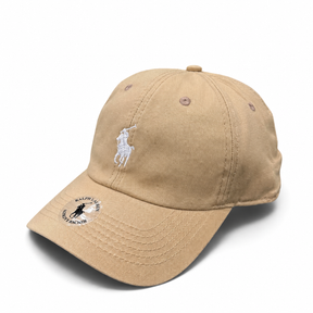 Boné Polo Ralph Lauren Bege e Branco