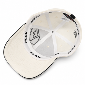 Boné Quiksilver FlexFit Branco 3 Logos
