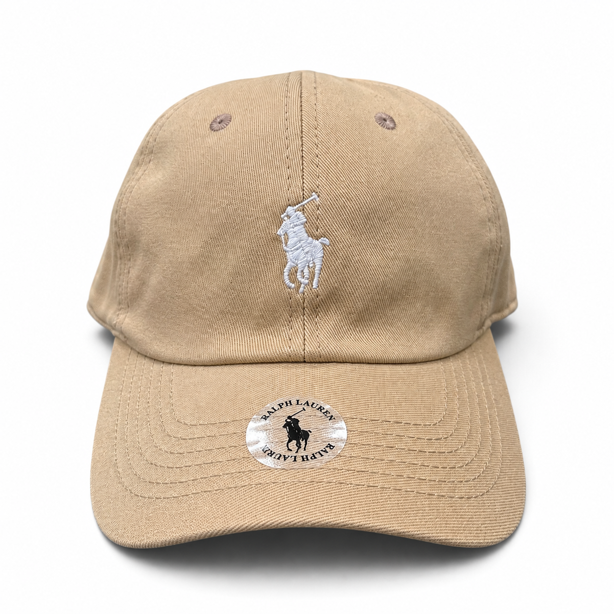 Boné Polo Ralph Lauren Bege e Branco