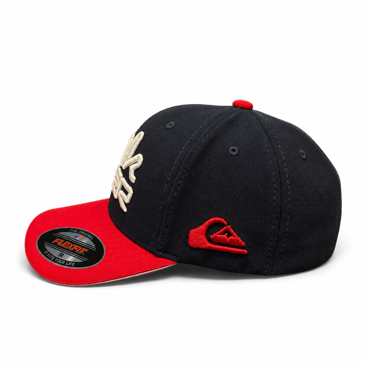 Boné Quiksilver FlexFit Emb Omni Red
