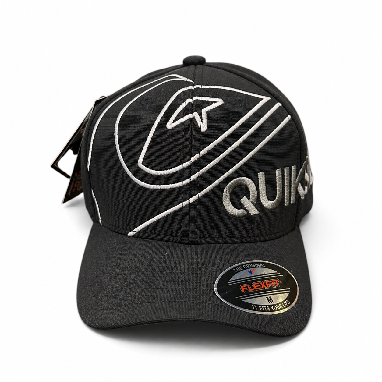 Boné Quiksilver FlexFit Emb Side Preto