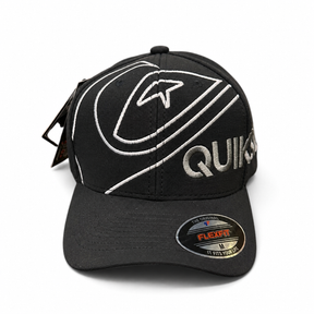 Boné Quiksilver FlexFit Emb Side Preto