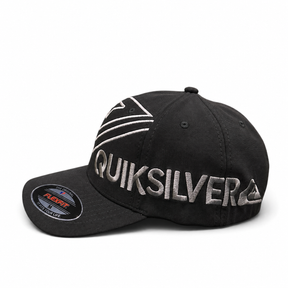 Boné Quiksilver FlexFit Emb Side Preto