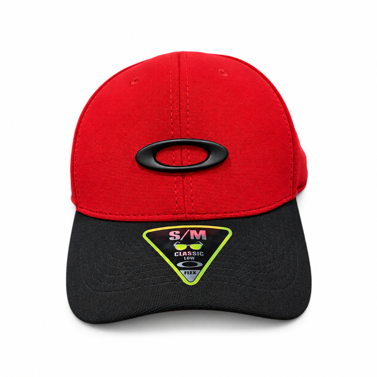 Boné Flex Oakley Tican Vermelho e Preto