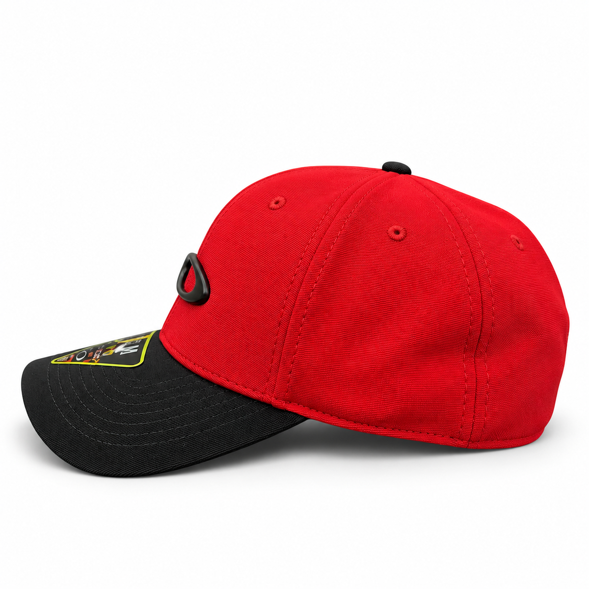 Boné Flex Oakley Tican Vermelho e Preto