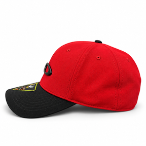 Boné Flex Oakley Tican Vermelho e Preto