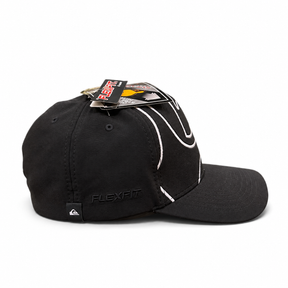 Boné Quiksilver FlexFit Emb Side Preto