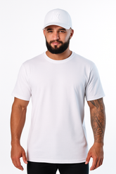 Kit Boné New Era Branco + Camiseta Básica