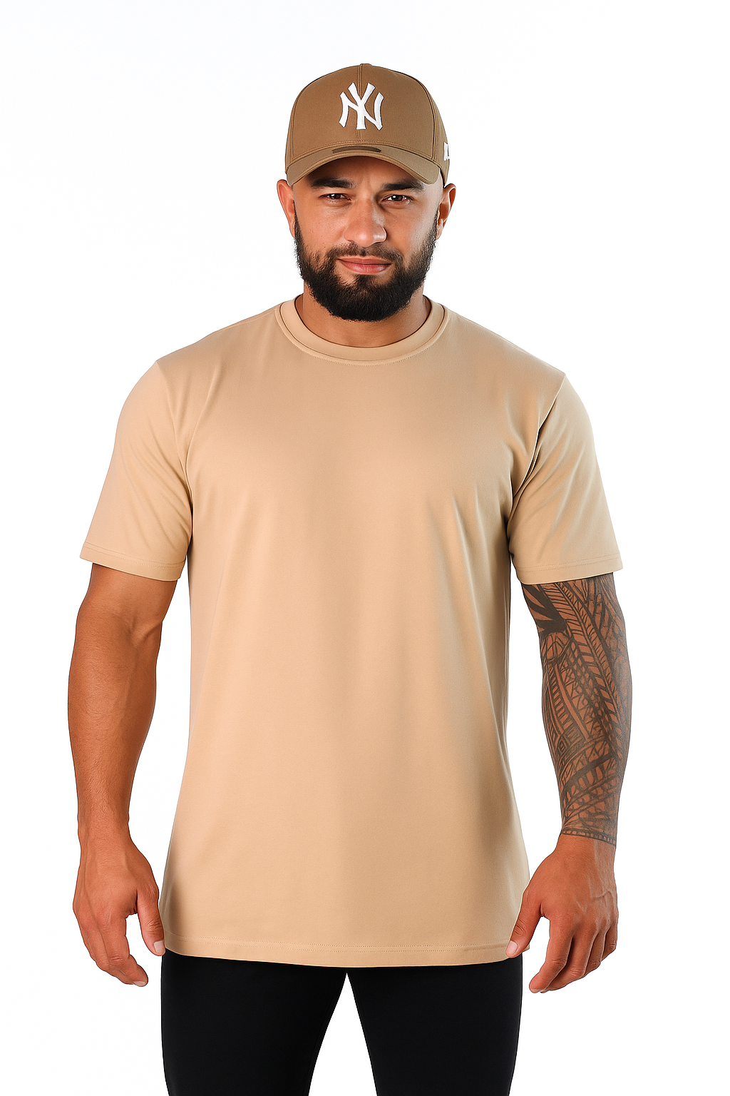 Kit Boné New Era Caqui + Camiseta Básica