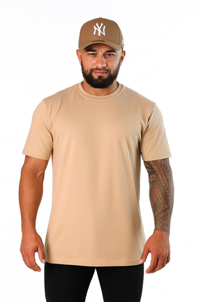Kit Boné New Era Caqui + Camiseta Básica