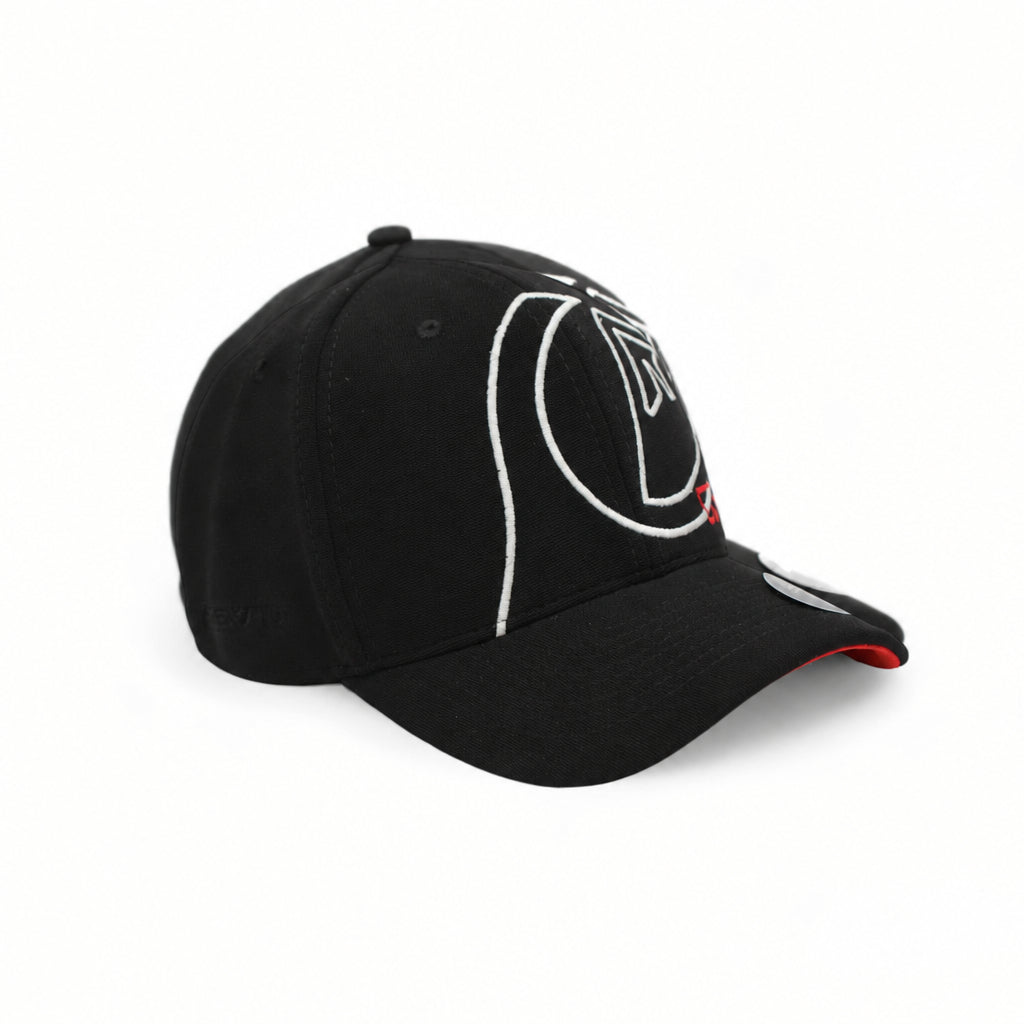 Boné QuikSilver Juvenil Flex Side Omni Black Bordado