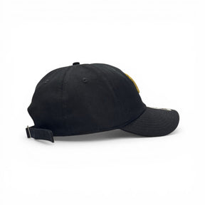 Boné New Era Dad Hat Preto e Dourado