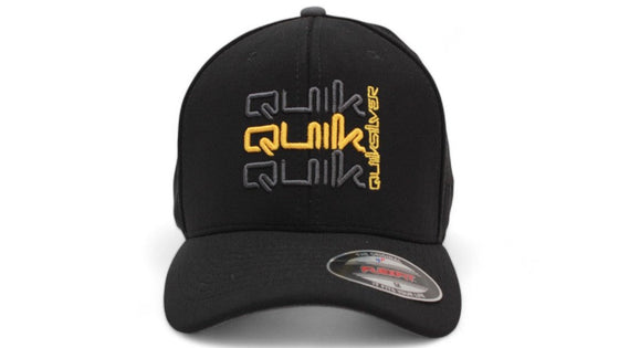 Boné QuikSilver Juvenil Flex Emb Three Omni Black