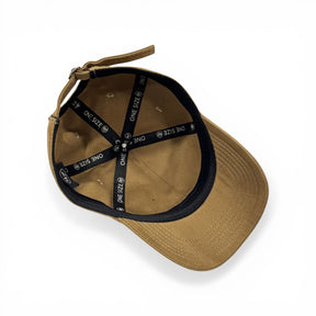 Boné New Era Dad Hat Caqui e Branco