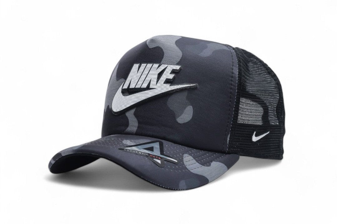 Boné Trucker Nike Camuflado