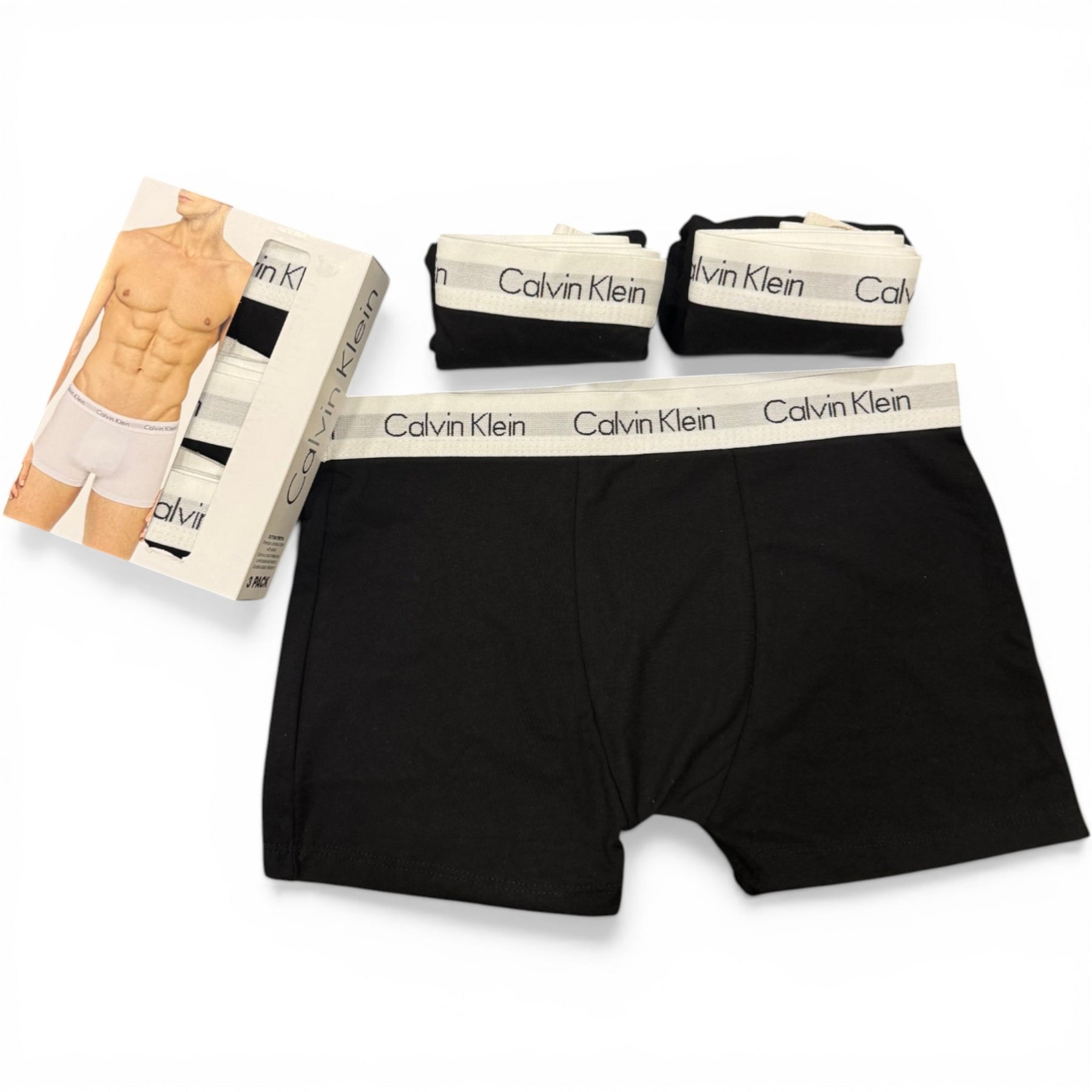 Kit 3 Cuecas Calvin Klein