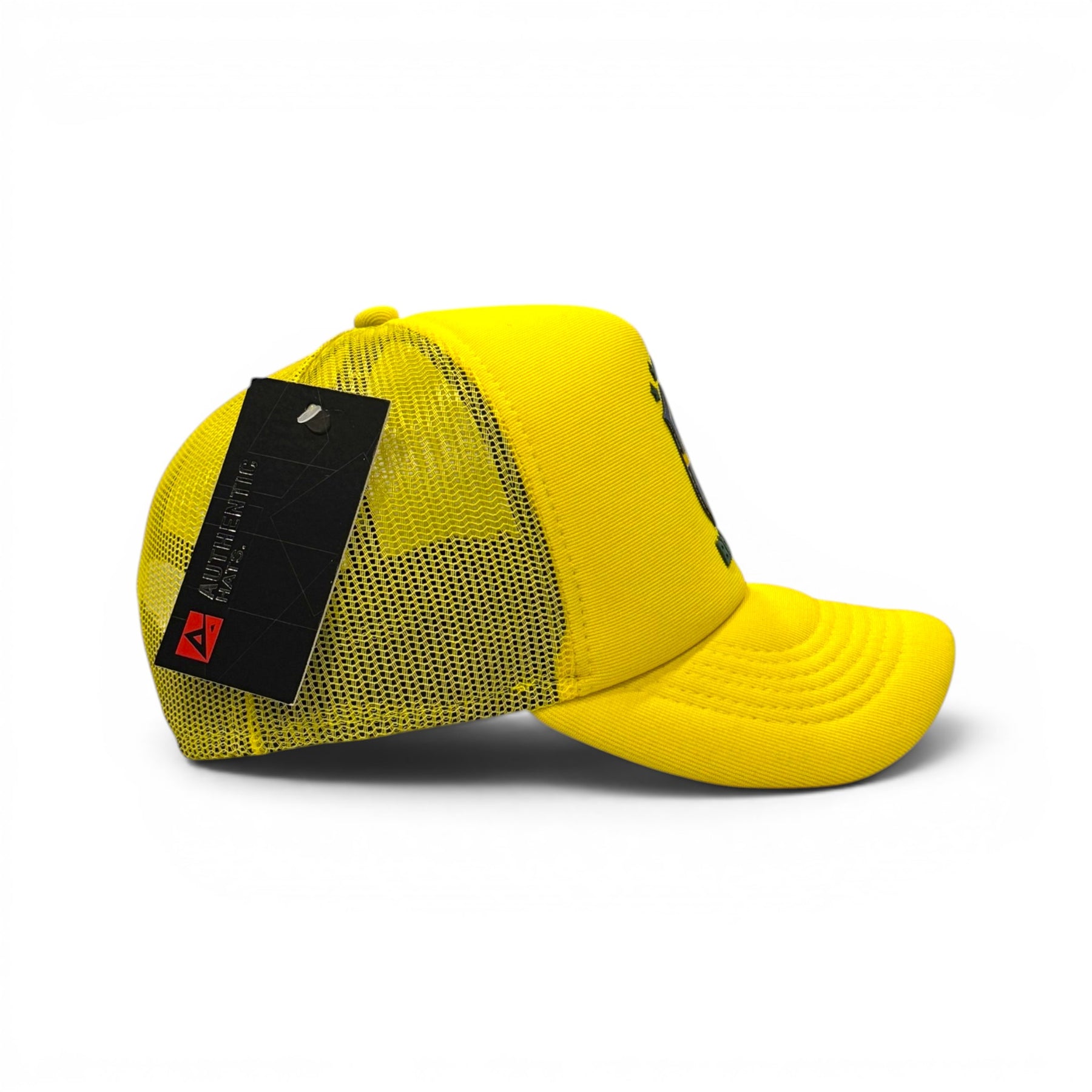 Boné Trucker Bandeira Do Brasil Amarelo