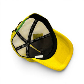 Boné Trucker Bandeira Do Brasil Amarelo