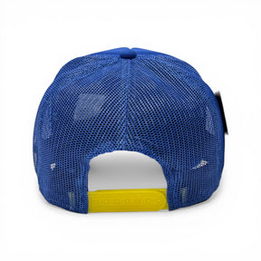 Boné Trucker Bandeira Do Brasil Azul
