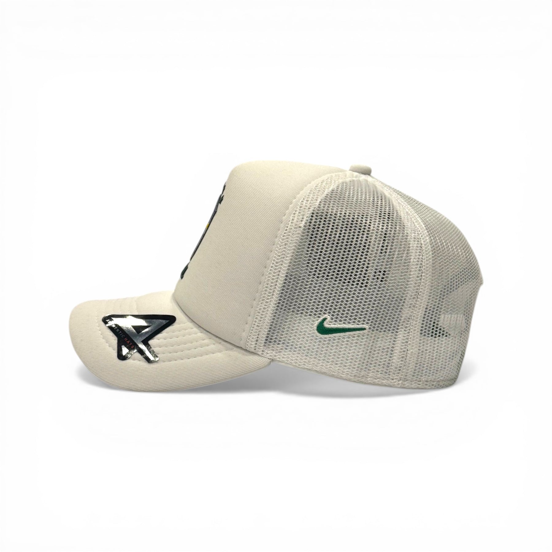 Boné Trucker Bandeira Do Brasil Branco