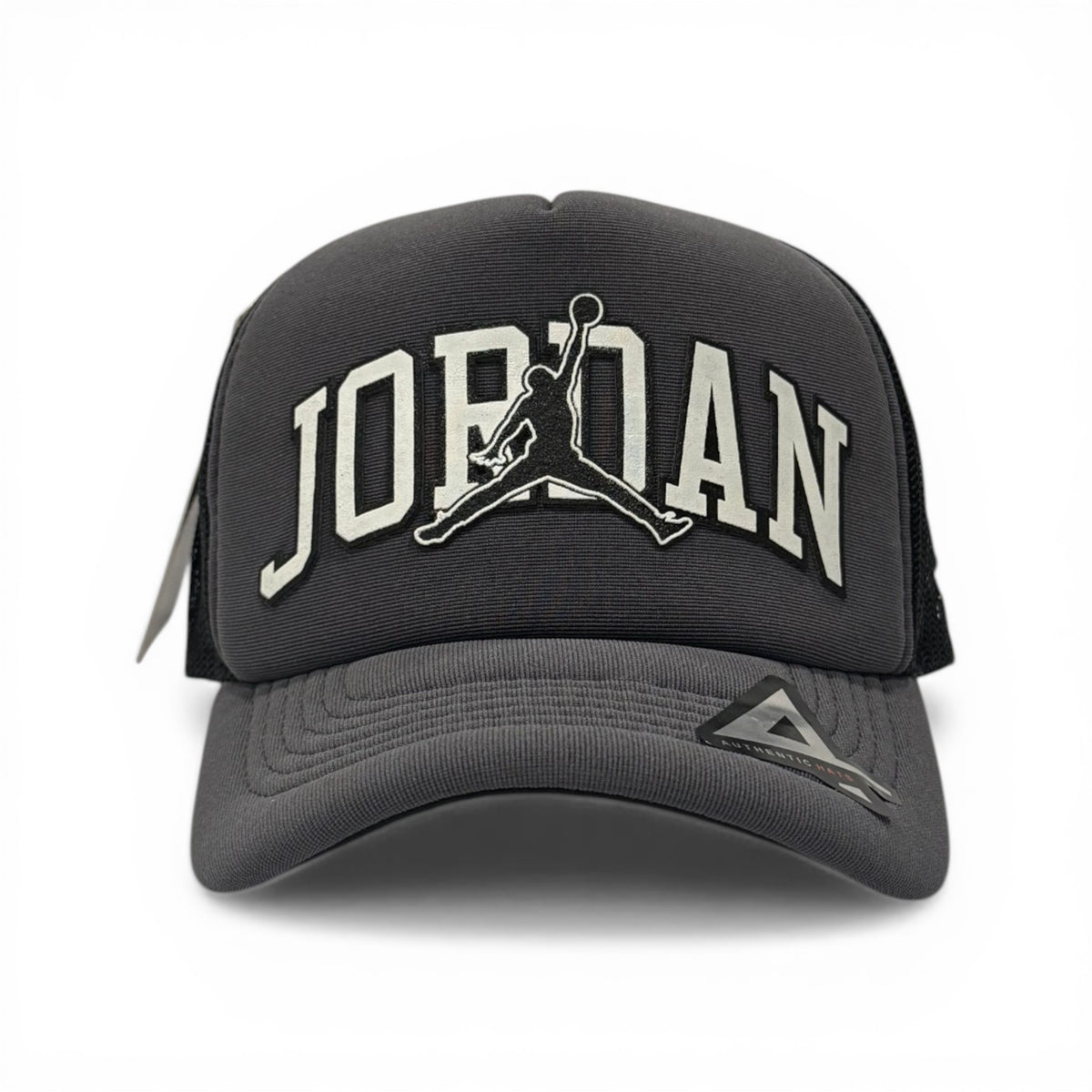 Boné Trucker Jordan Cinza
