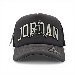 Boné Trucker Jordan Cinza