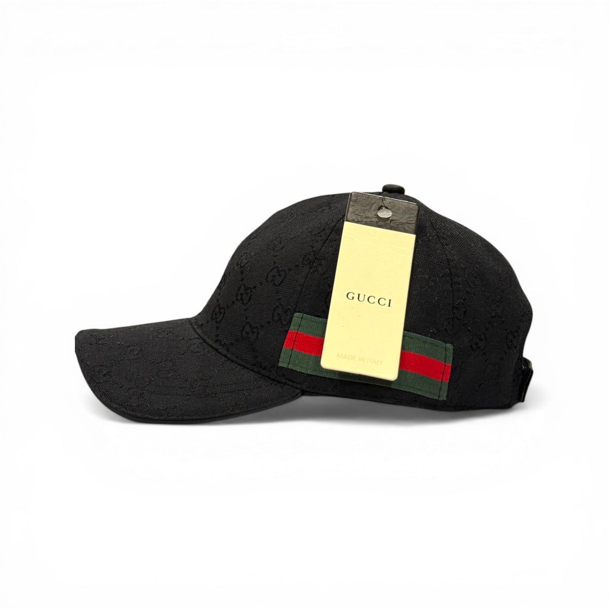 Boné Gucci Preto Holográfico