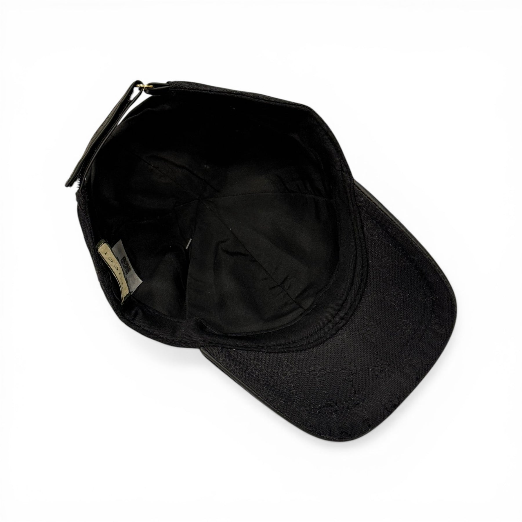 Boné Gucci Preto Holográfico