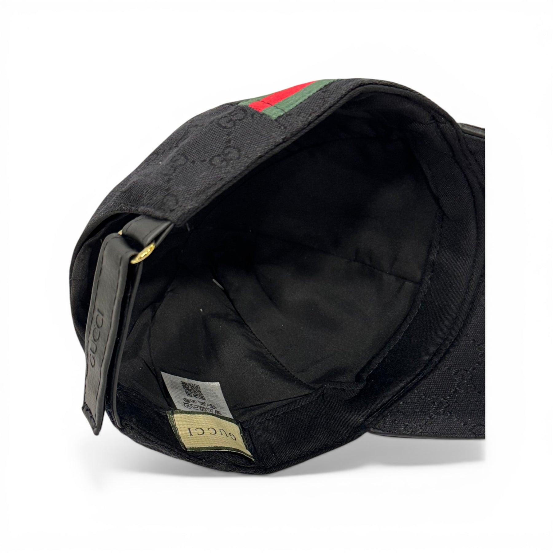 Boné Gucci Preto Holográfico