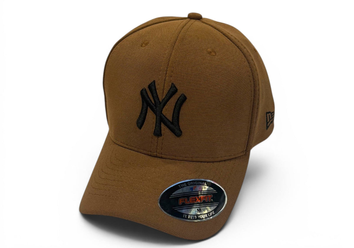 Boné Flex SnapBack New Era Marrom e Preto