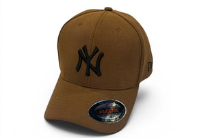 Boné New Era Flex Marrom e Preto