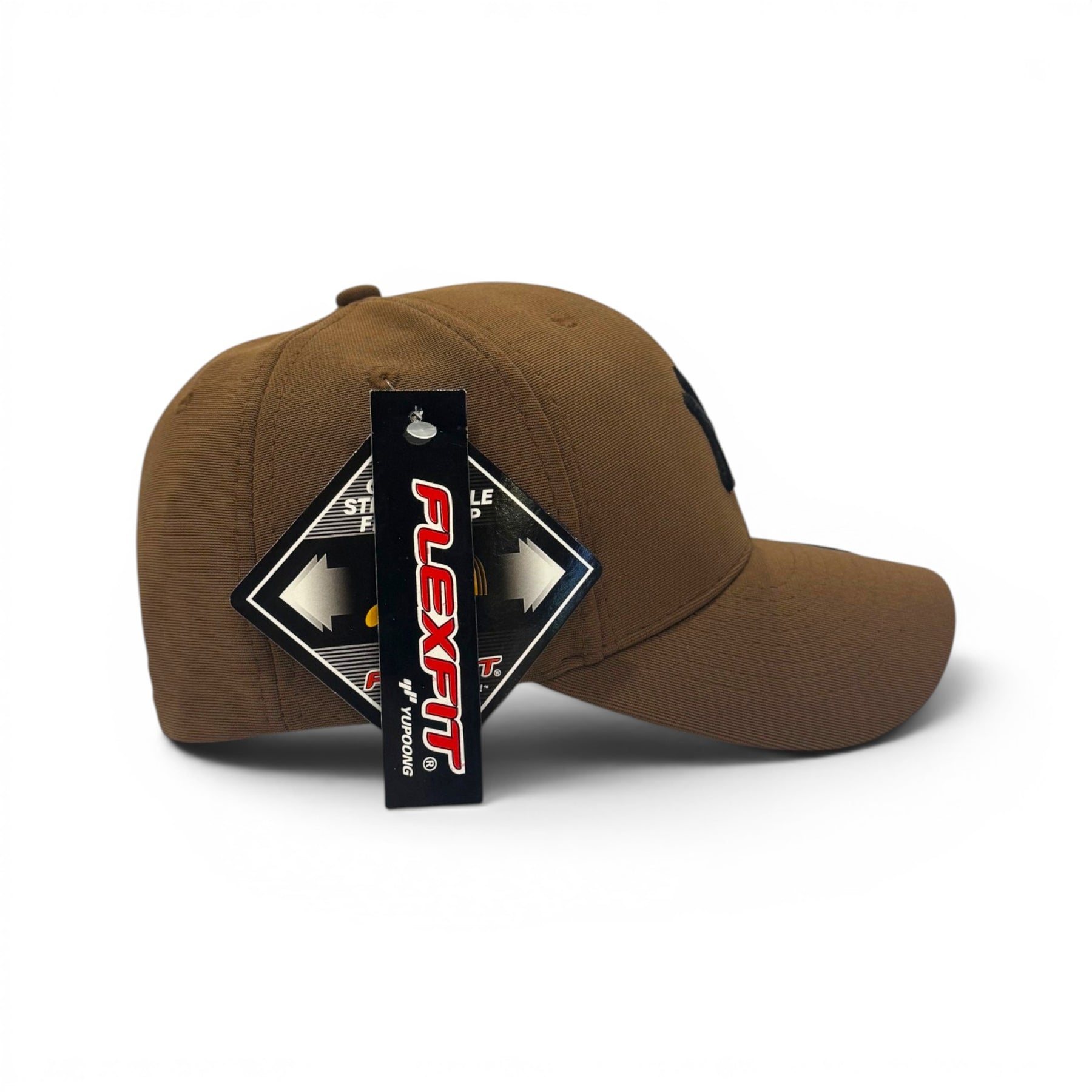 Boné New Era Flex Marrom e Preto