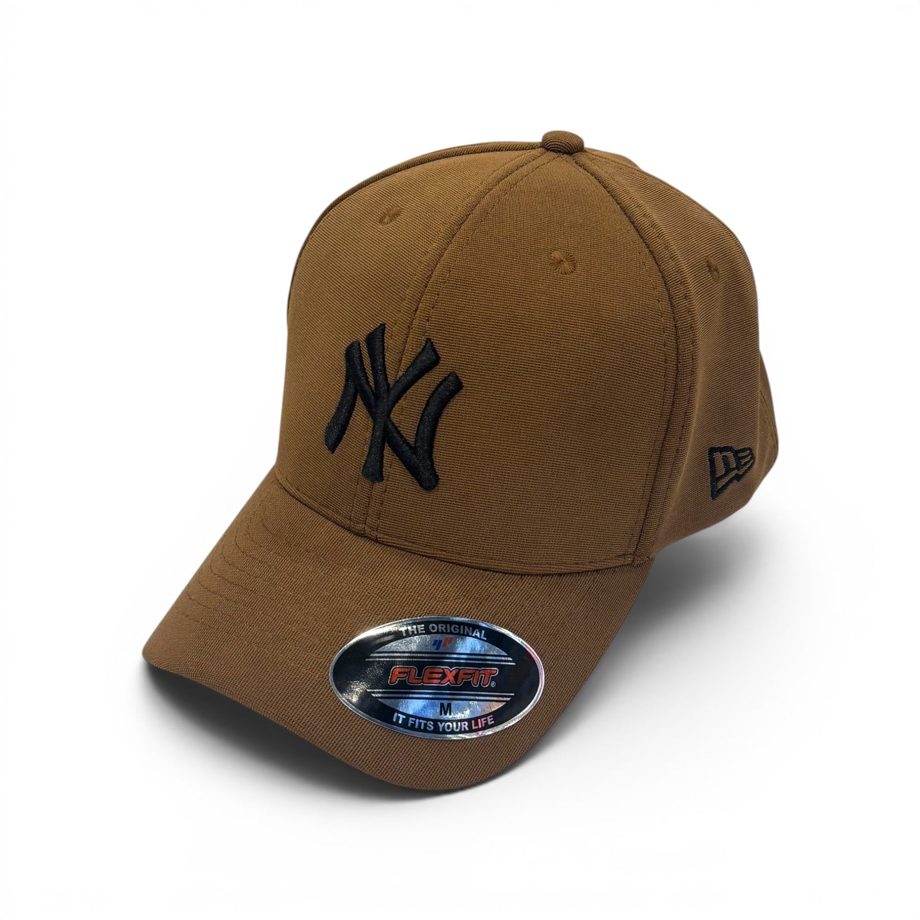 Boné New Era Flex Marrom e Preto