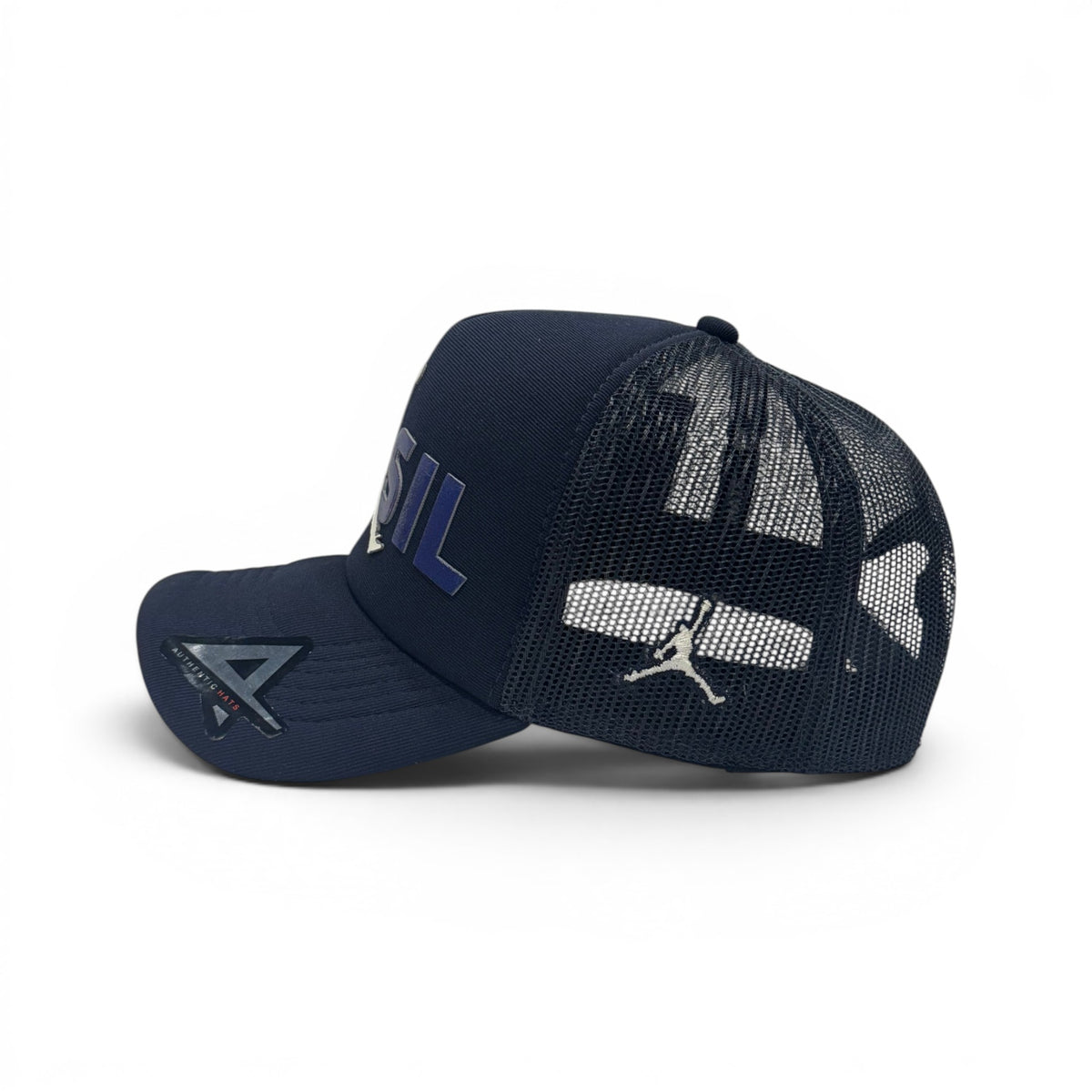 Boné Trucker Jordan Azul Brasil