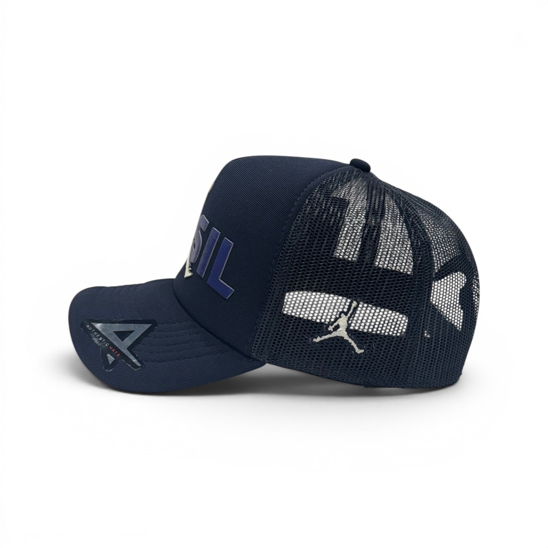Boné Trucker Jordan Azul Brasil