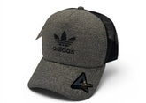 Boné Trucker Adidas Cinza