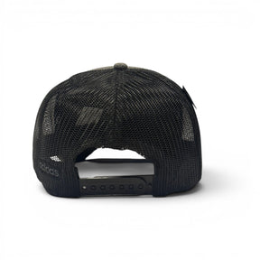Boné Trucker Adidas Cinza