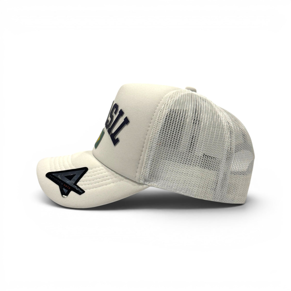Boné Trucker Brasil Branco